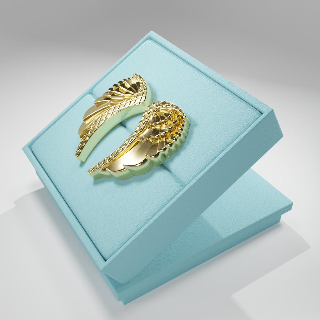 Kolczyki "Angel Wings"