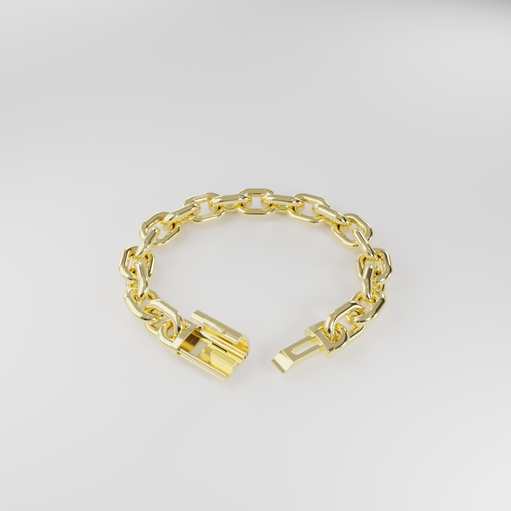 Bransoletka "Bold Cable" - 12mm