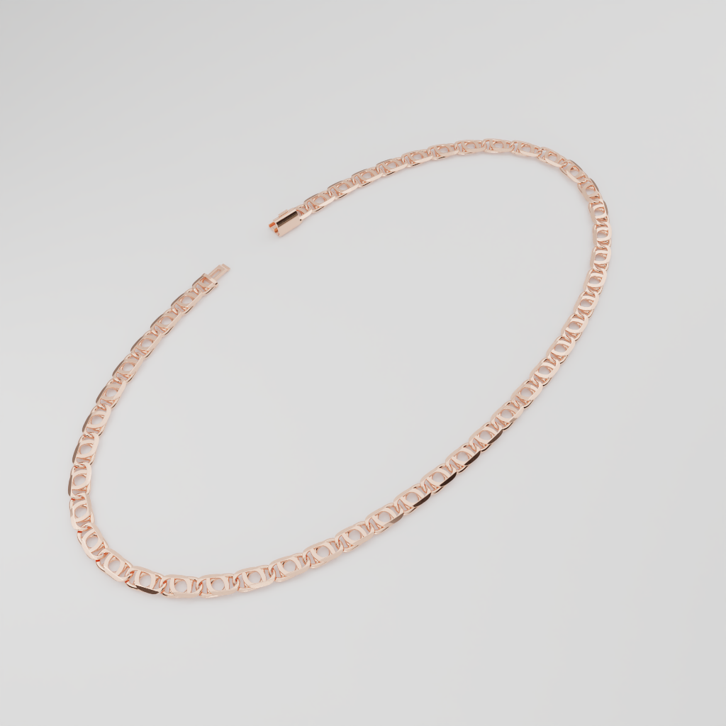 Łańcuch "Split Curb" - 6mm