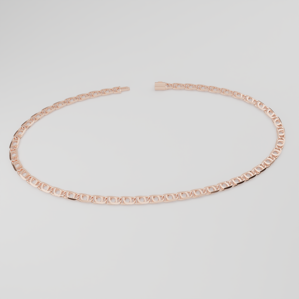 Łańcuch "Split Curb" - 6mm