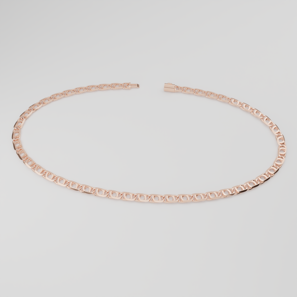 Łańcuch "Split Curb" - 6mm