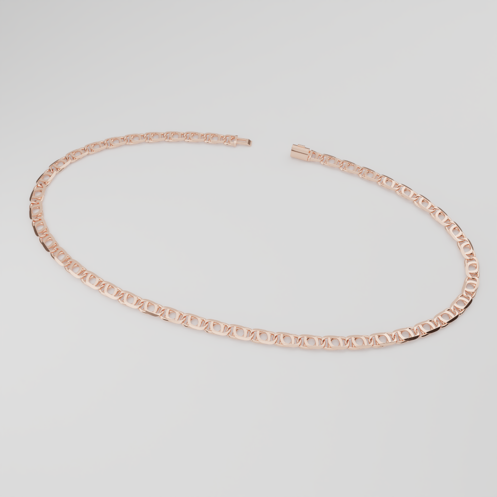 Łańcuch "Split Curb" - 6mm