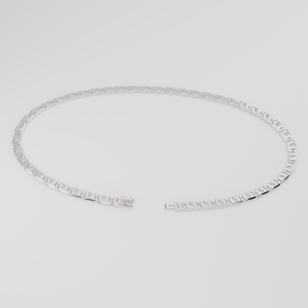 Łańcuch "Split Curb" - 6mm