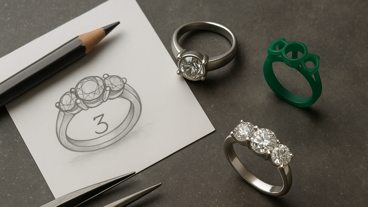 Jak naprawdę powstaje biżuteria na zamówienie? Kulisy procesu od A do Z