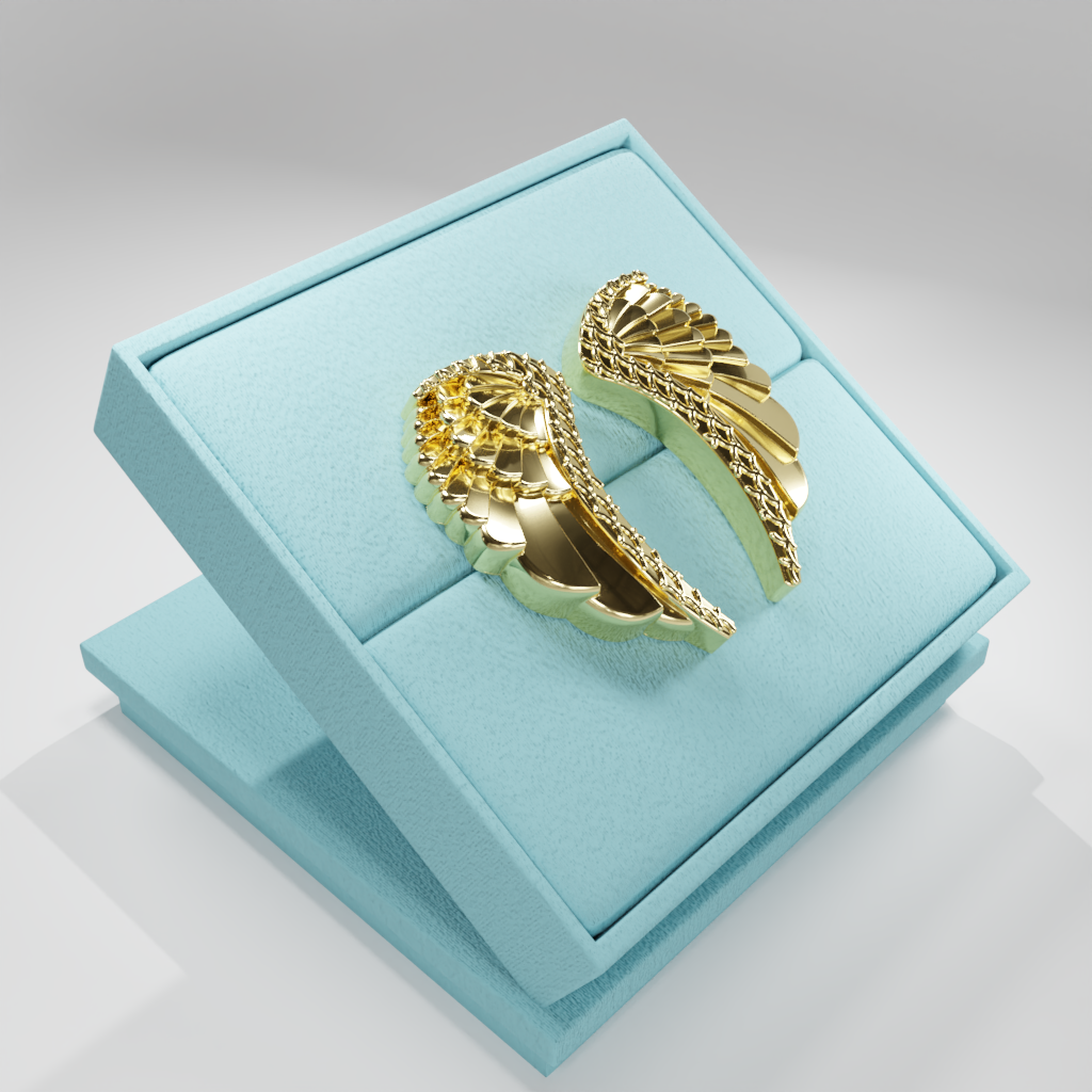 Kolczyki "Angel Wings"