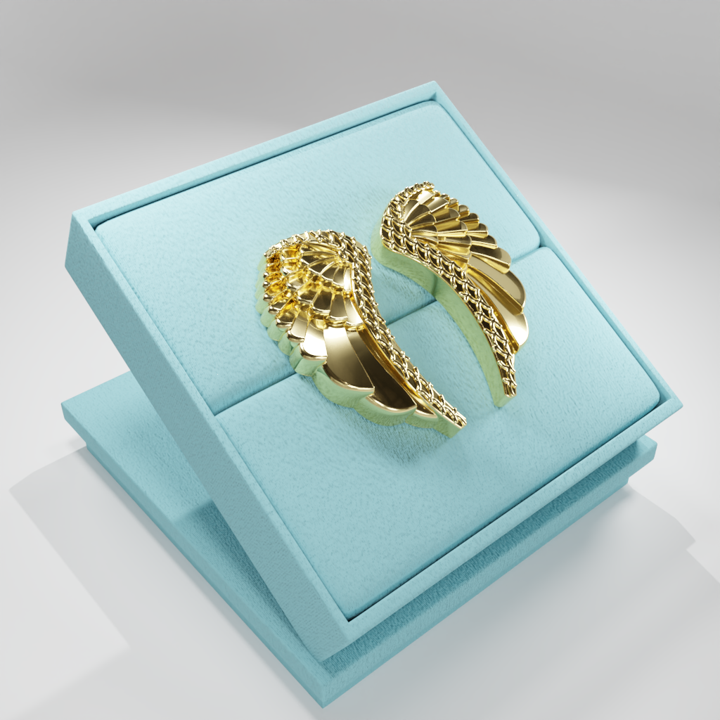 Kolczyki "Angel Wings"