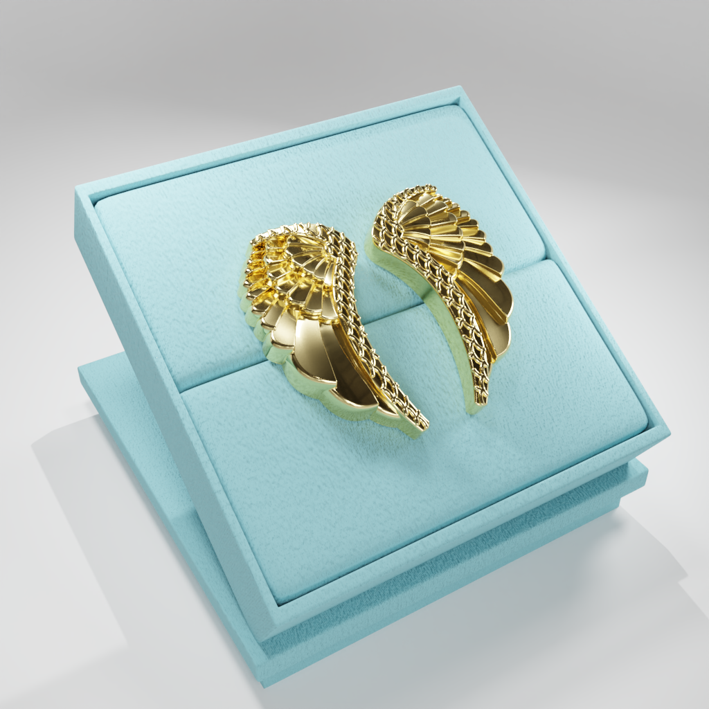 Kolczyki "Angel Wings"