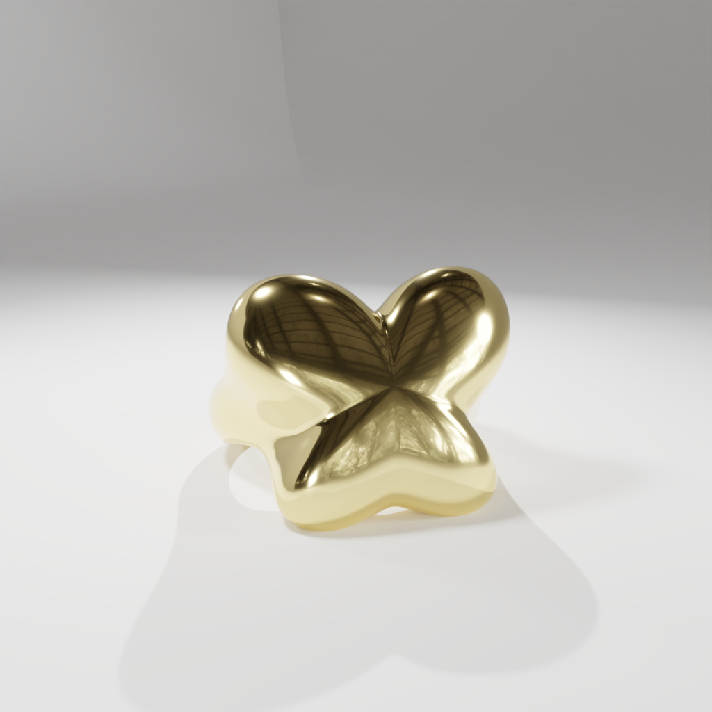 Pierścień "Butterfly Ring"