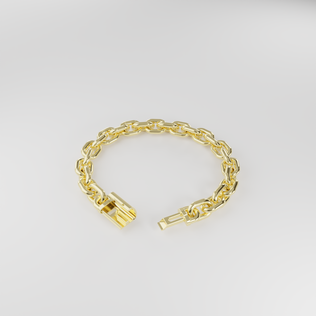 Bransoletka "Bold Cable" - 10mm