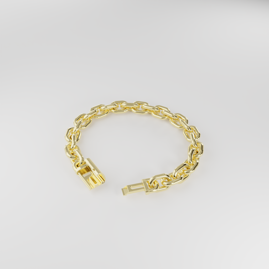 Bransoletka "Bold Cable" - 10mm