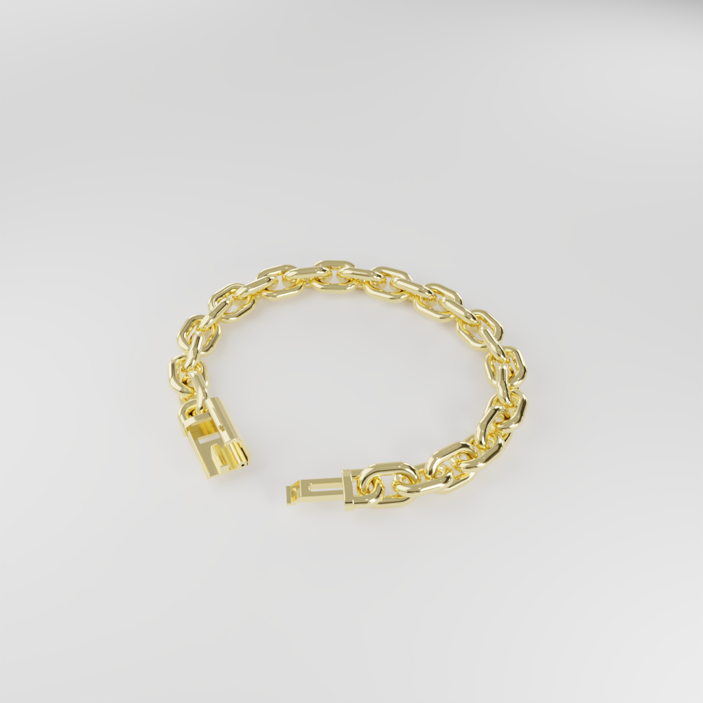 Bransoletka "Bold Cable" - 10mm