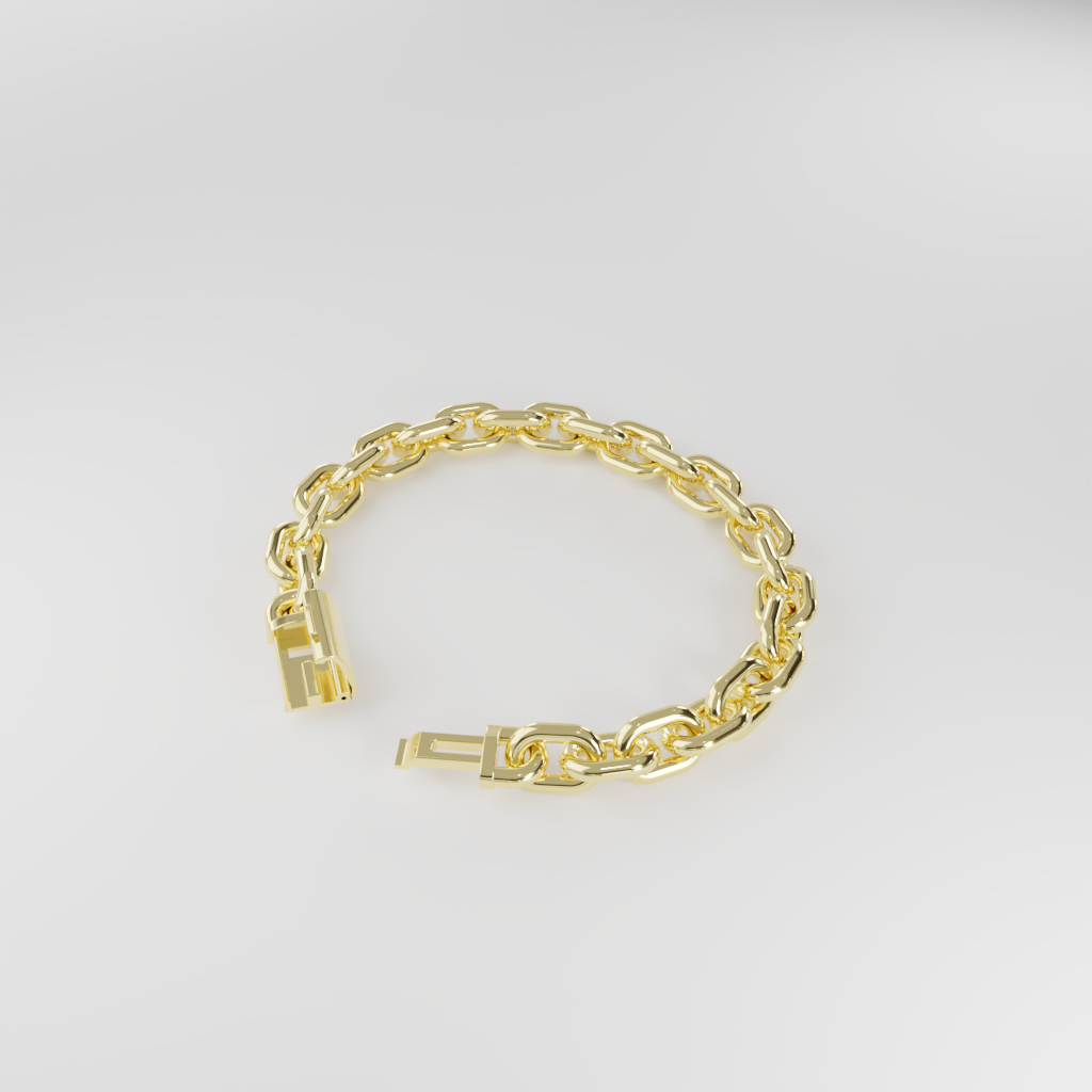 Bransoletka "Bold Cable" - 10mm