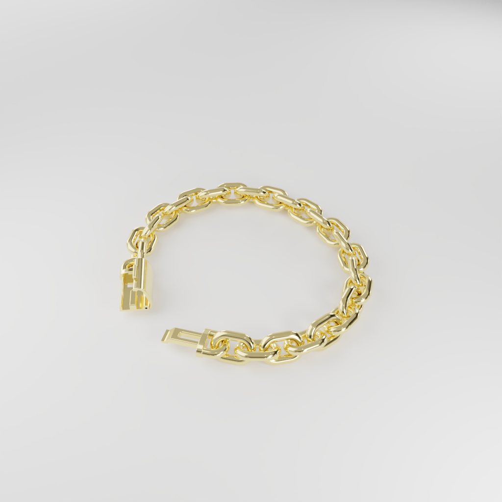 Bransoletka "Bold Cable" - 10mm