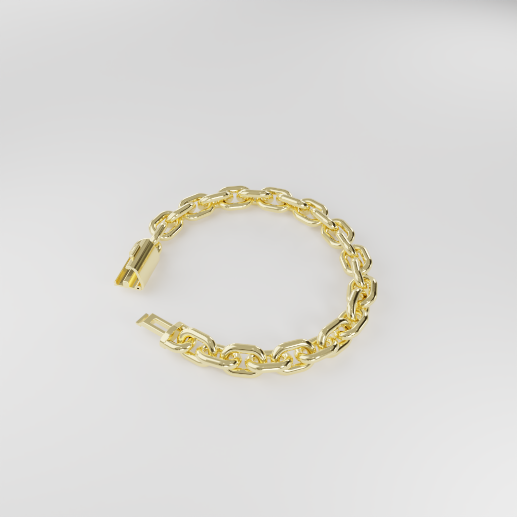 Bransoletka "Bold Cable" - 10mm