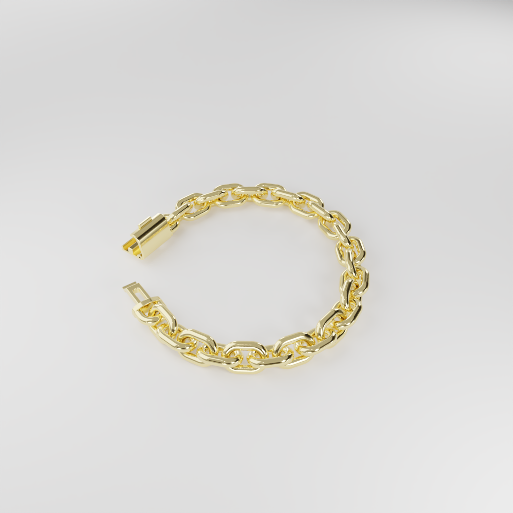 Bransoletka "Bold Cable" - 10mm