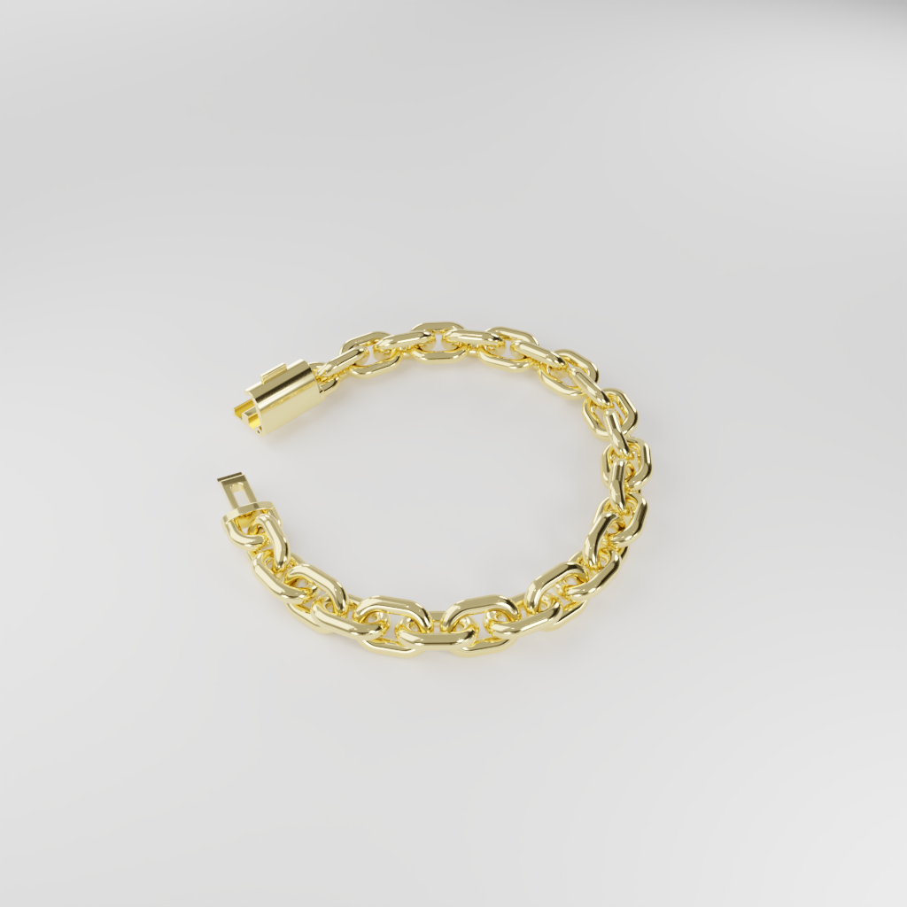 Bransoletka "Bold Cable" - 10mm