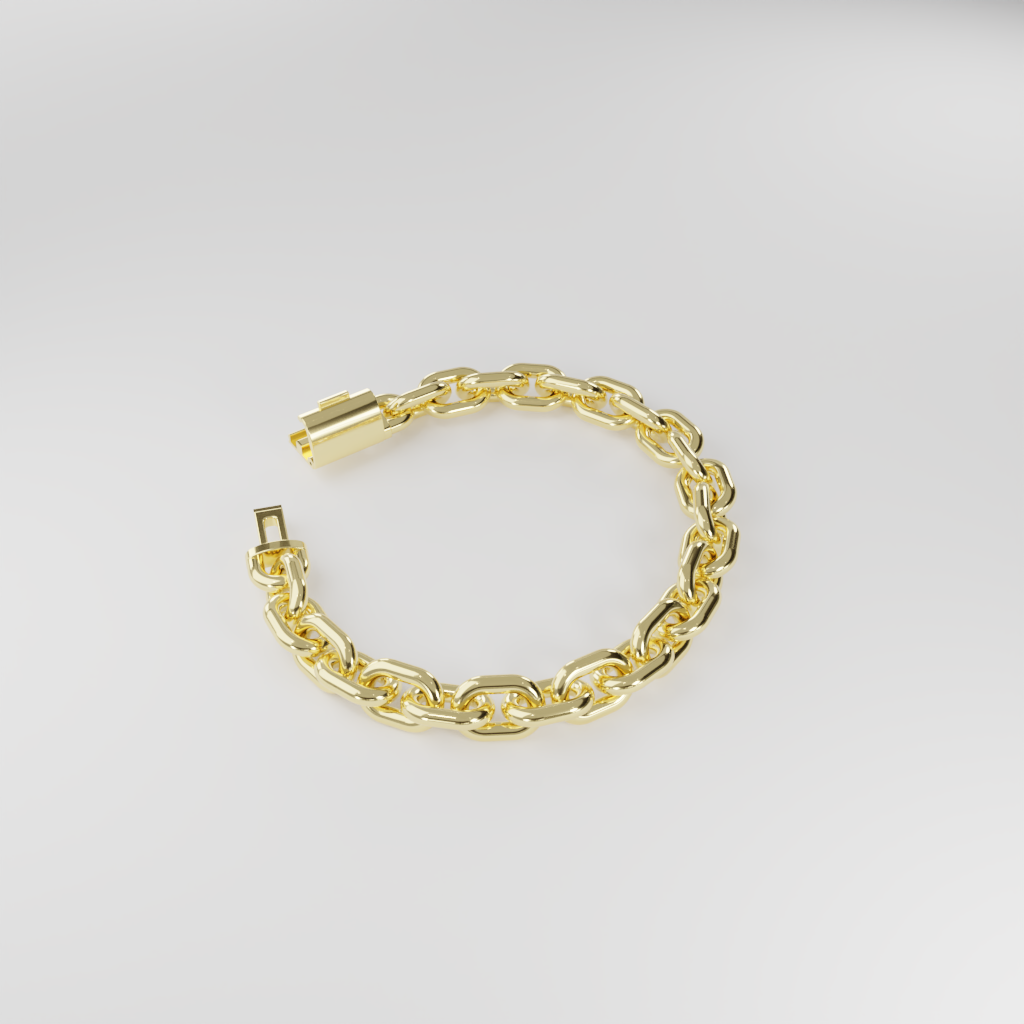 Bransoletka "Bold Cable" - 10mm