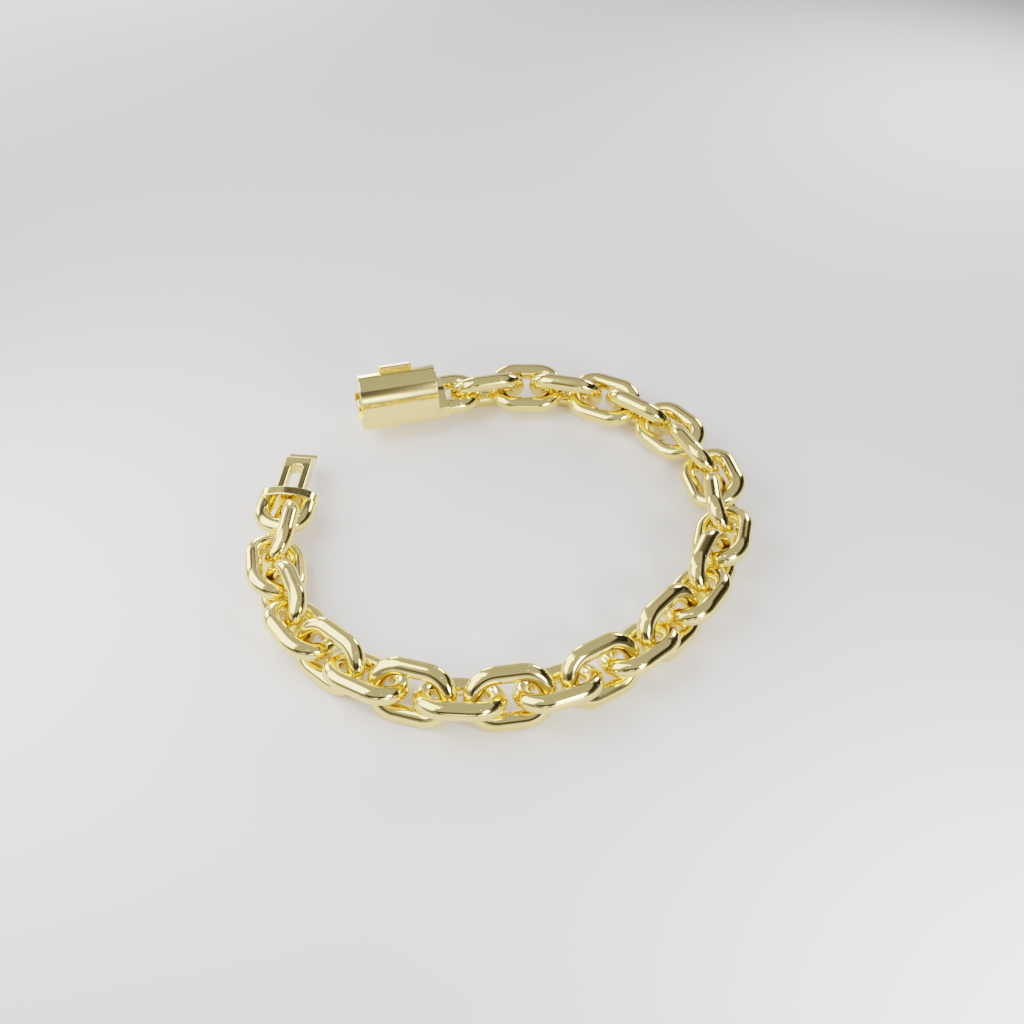 Bransoletka "Bold Cable" - 10mm