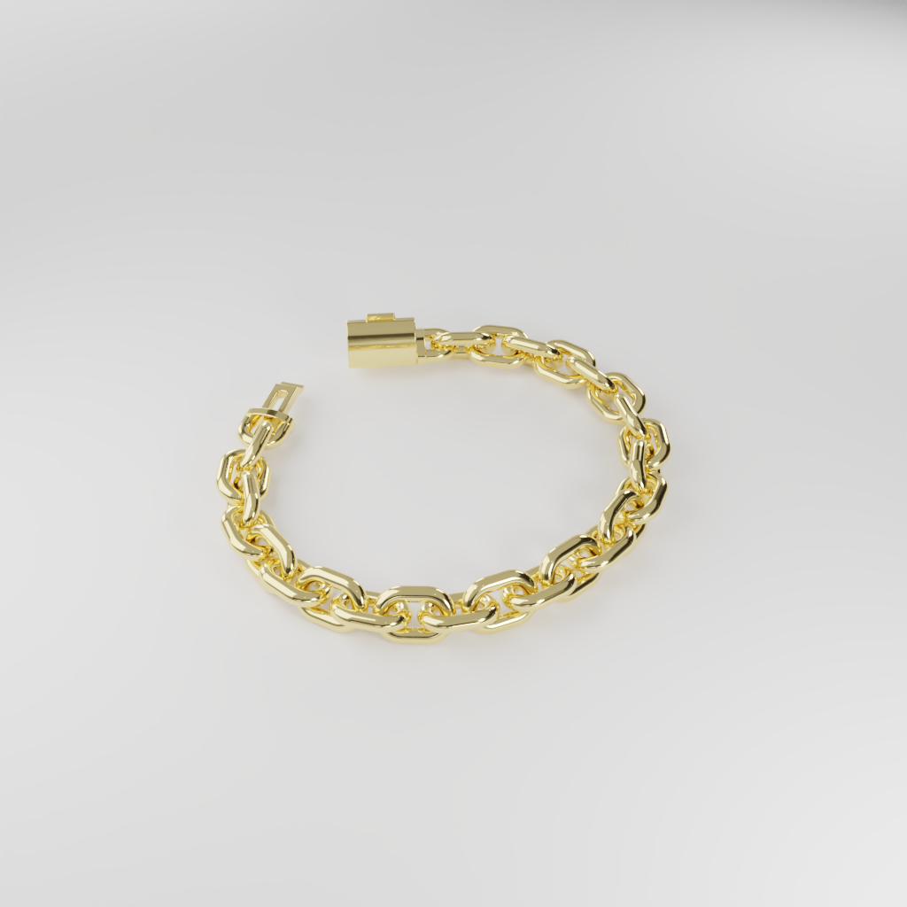 Bransoletka "Bold Cable" - 10mm