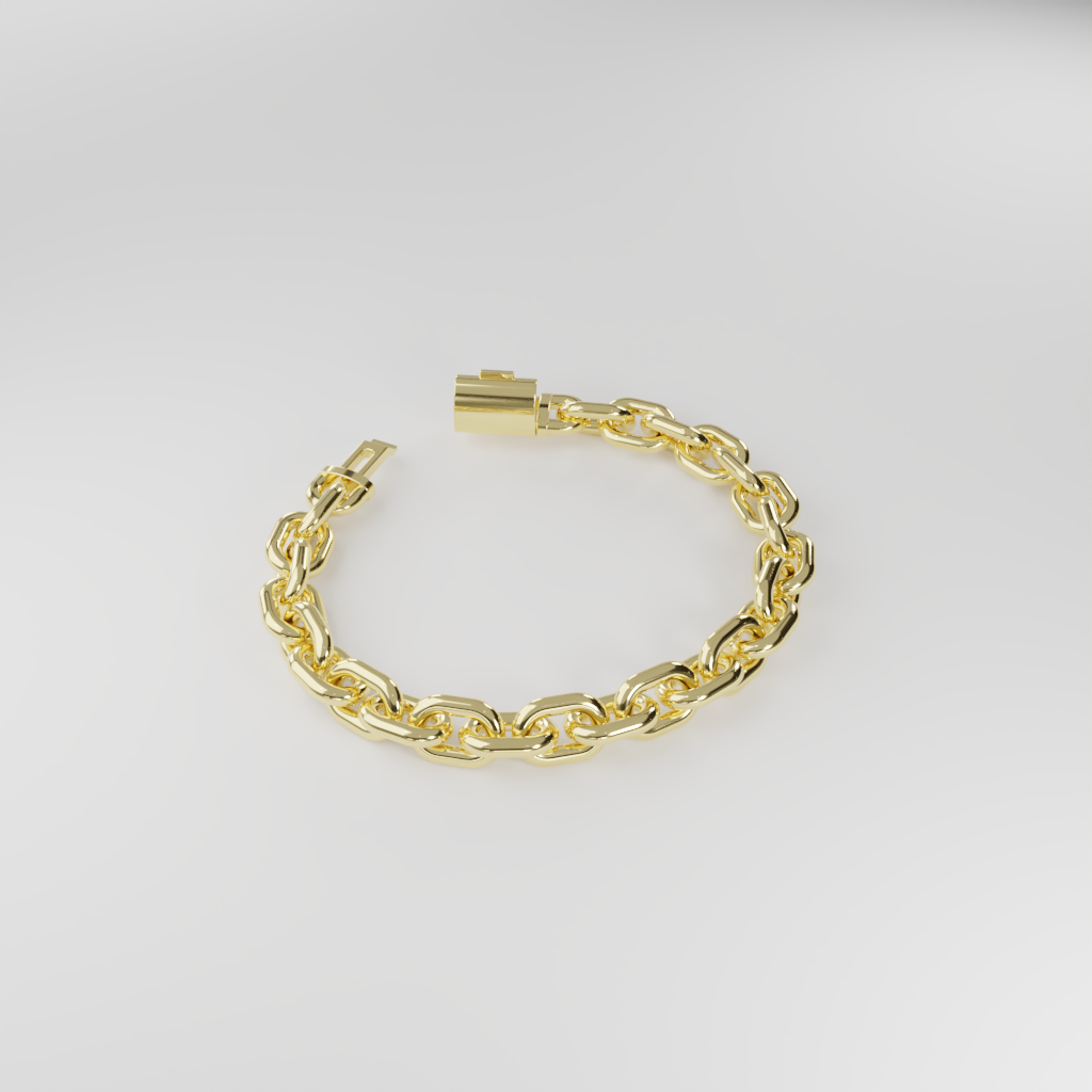 Bransoletka "Bold Cable" - 10mm