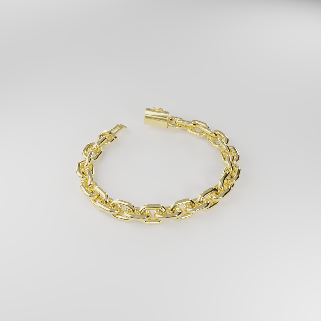 Bransoletka "Bold Cable" - 10mm