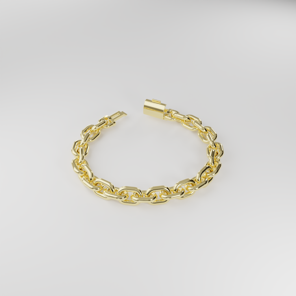 Bransoletka "Bold Cable" - 10mm