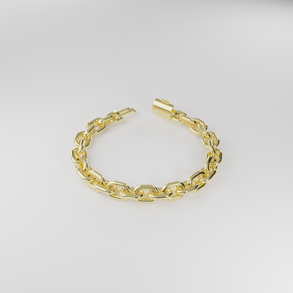 Bransoletka "Bold Cable" - 10mm