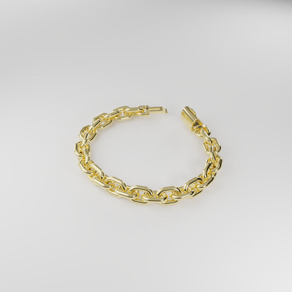 Bransoletka "Bold Cable" - 10mm