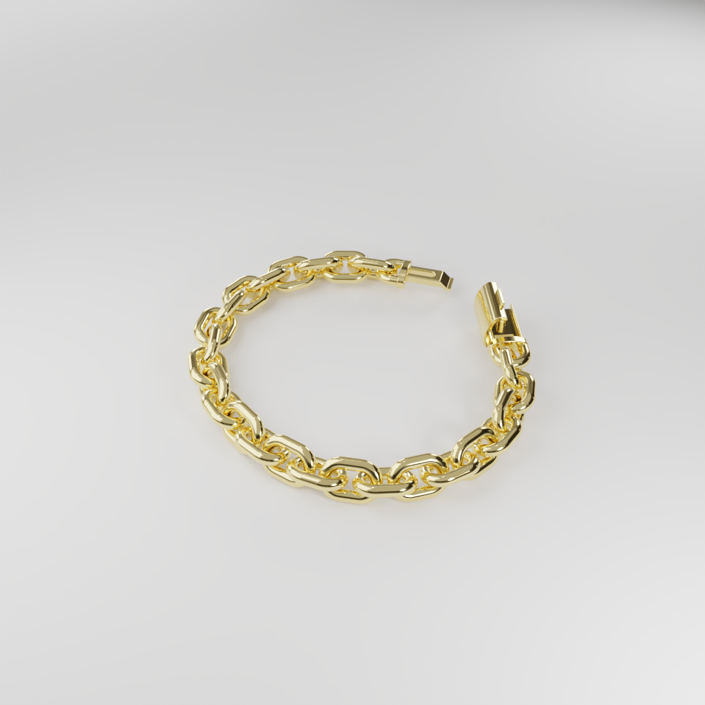 Bransoletka "Bold Cable" - 10mm