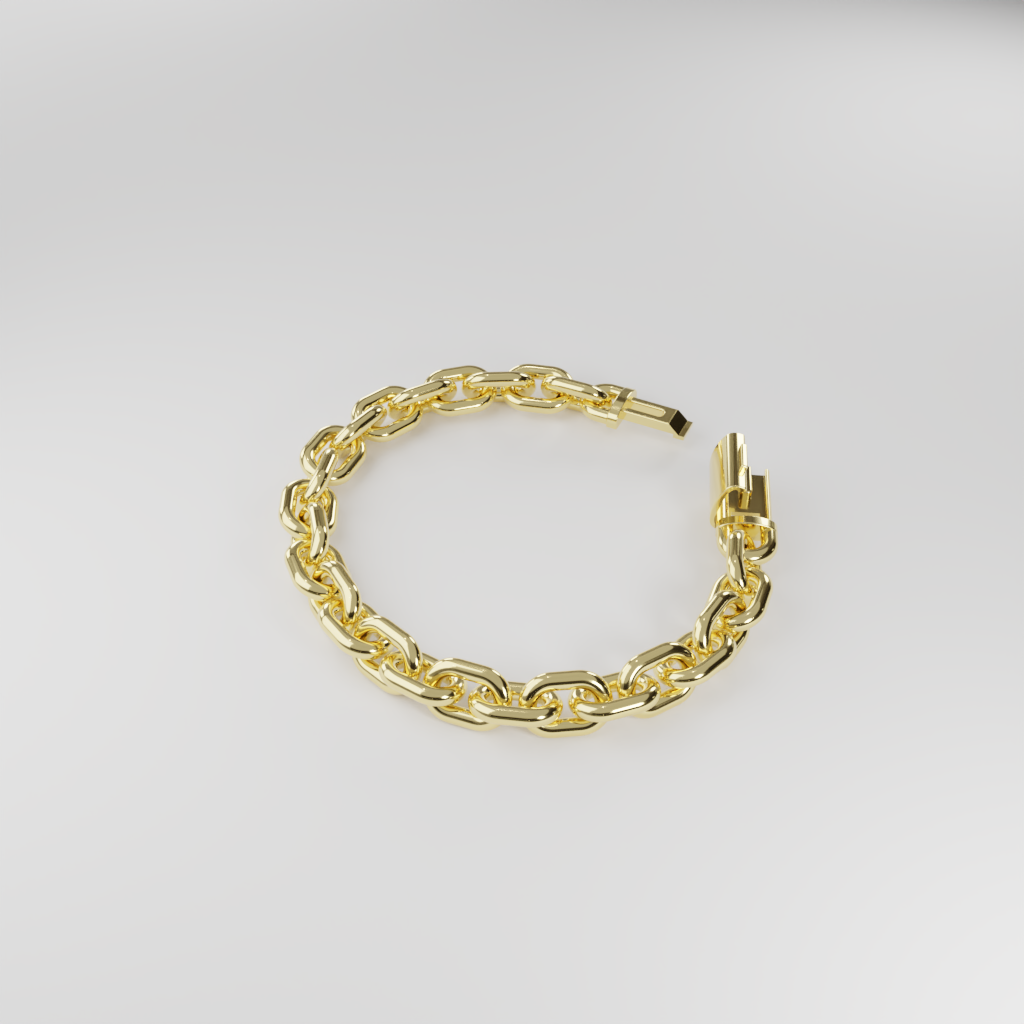 Bransoletka "Bold Cable" - 10mm