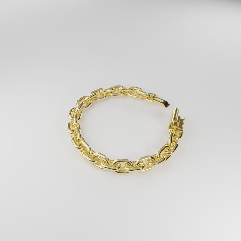 Bransoletka "Bold Cable" - 10mm