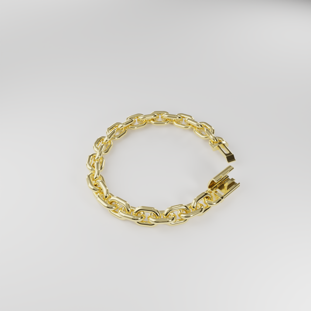 Bransoletka "Bold Cable" - 10mm