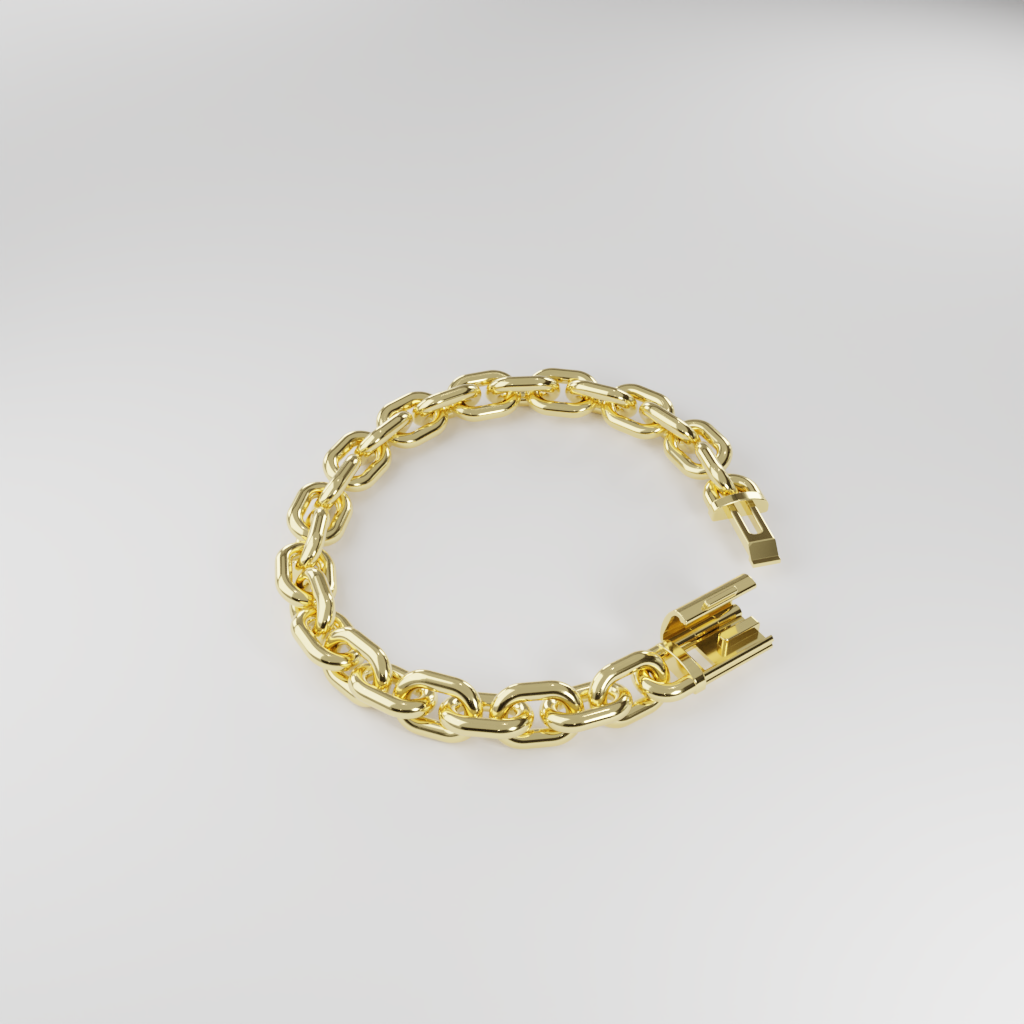 Bransoletka "Bold Cable" - 10mm