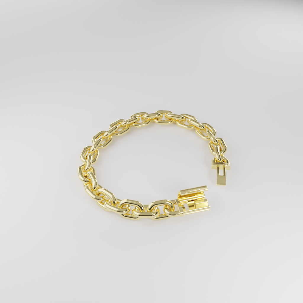 Bransoletka "Bold Cable" - 10mm