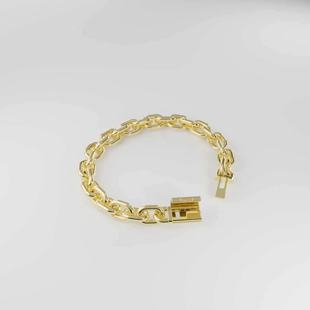 Bransoletka "Bold Cable" - 10mm