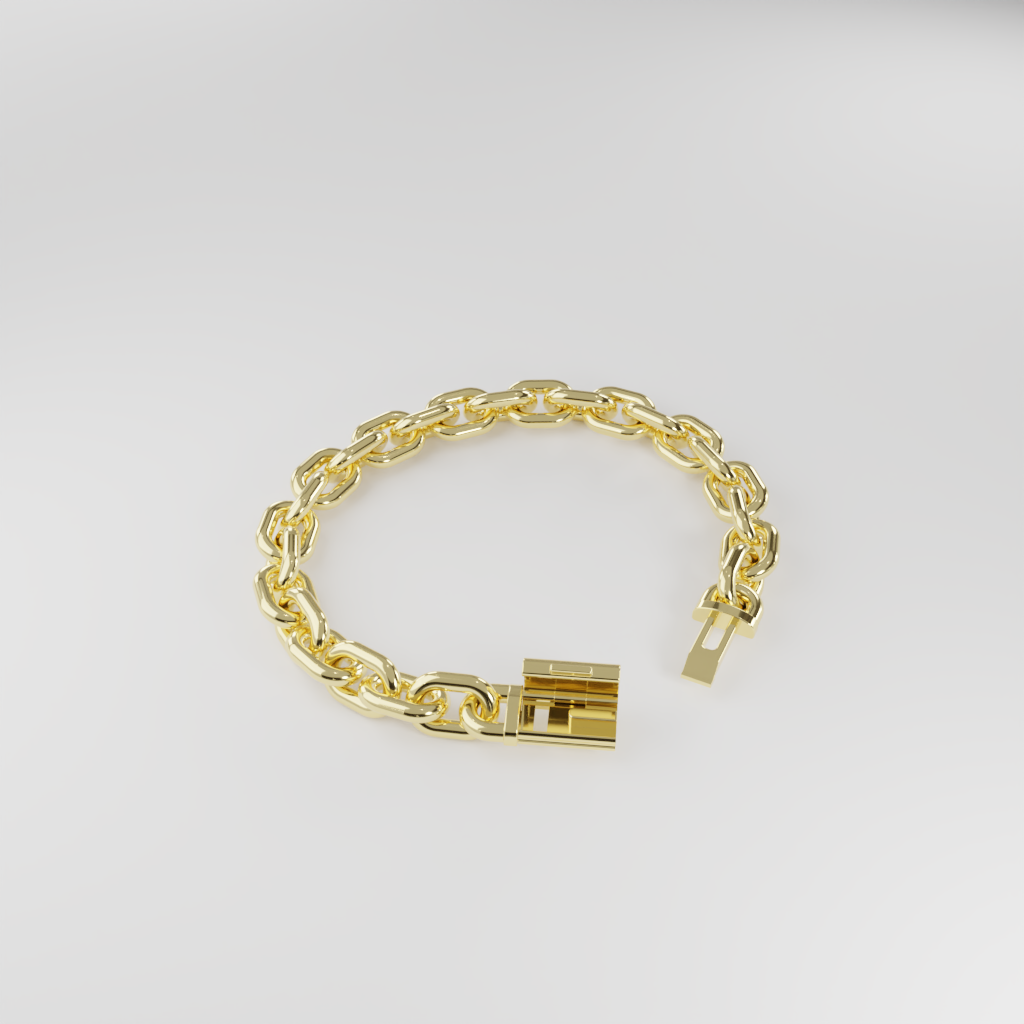 Bransoletka "Bold Cable" - 10mm