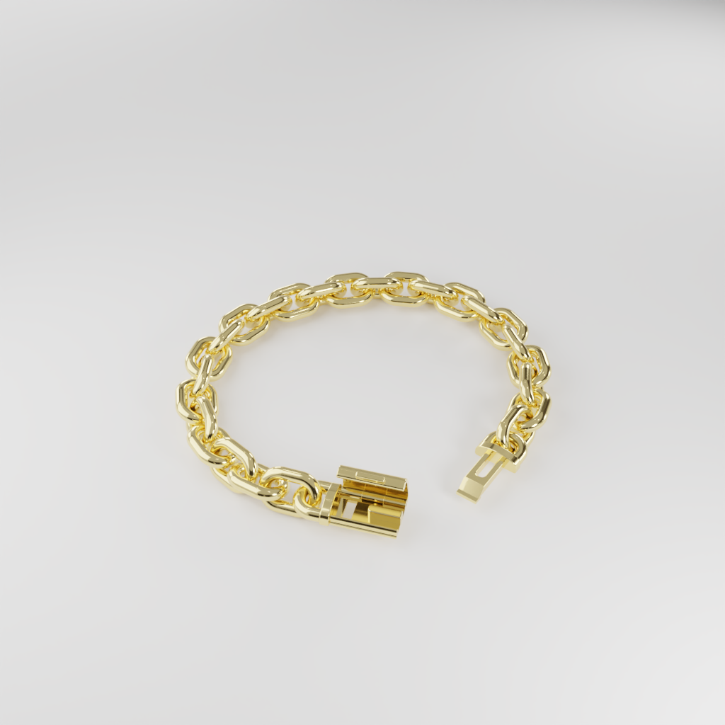 Bransoletka "Bold Cable" - 10mm