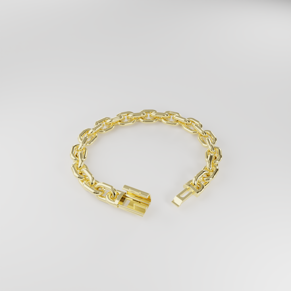 Bransoletka "Bold Cable" - 10mm