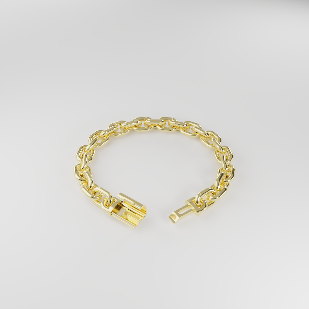 Bransoletka "Bold Cable" - 10mm