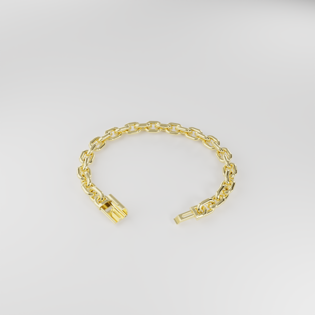 Bransoletka "Bold Cable" - 8mm