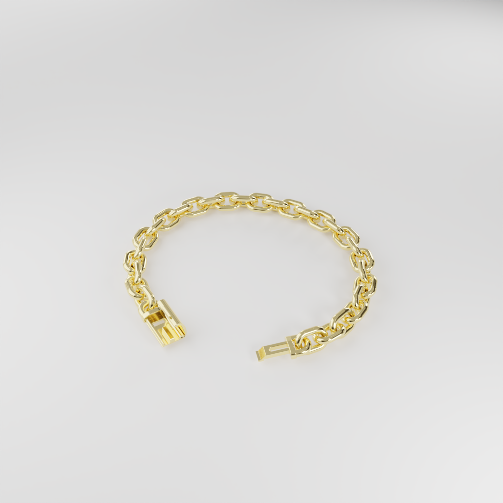 Bransoletka "Bold Cable" - 8mm