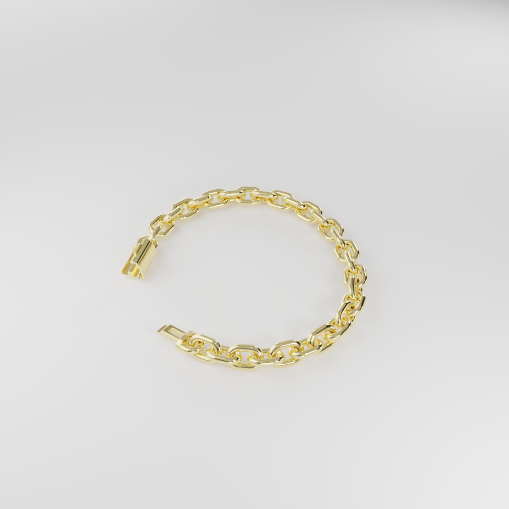 Bransoletka "Bold Cable" - 8mm