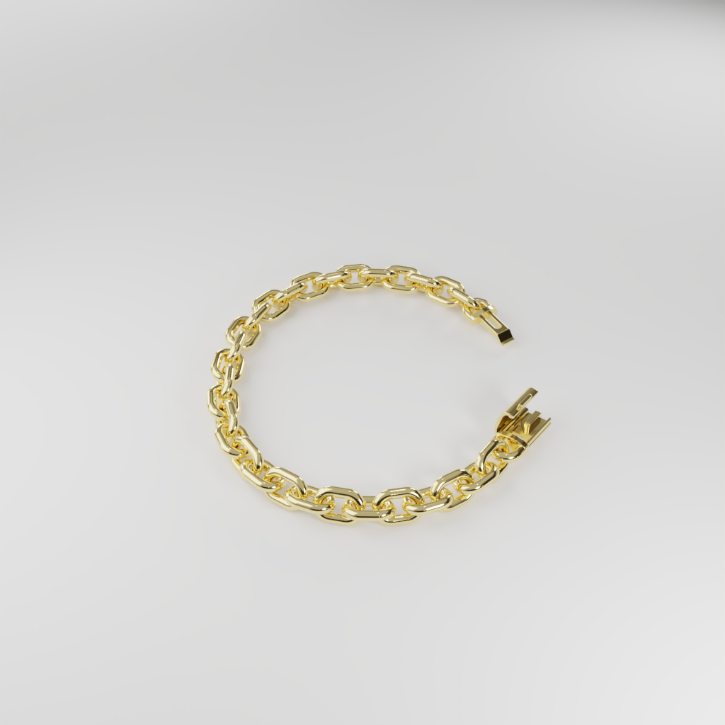 Bransoletka "Bold Cable" - 8mm