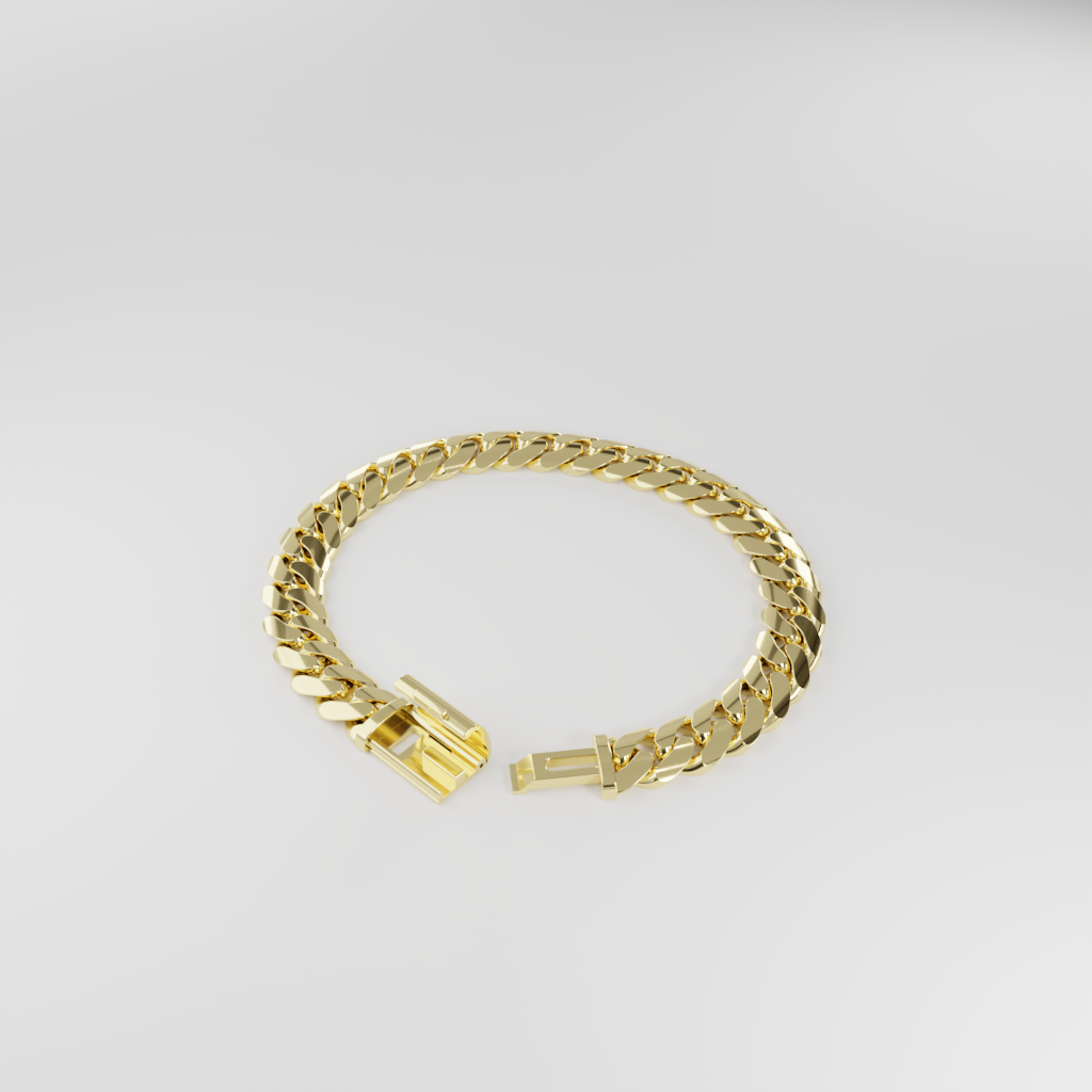 Bransoletka "Miami Cuban" - 10mm