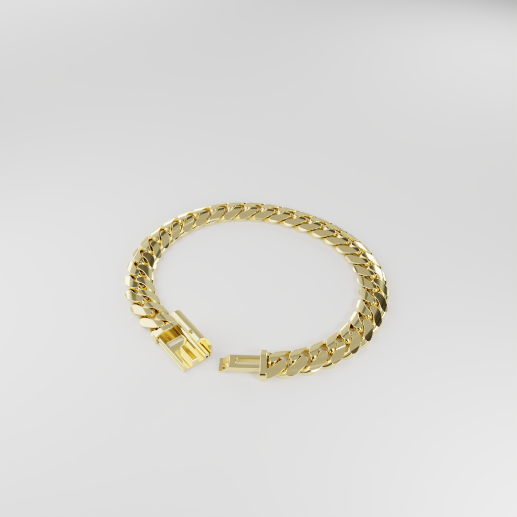 Bransoletka "Miami Cuban" - 10mm