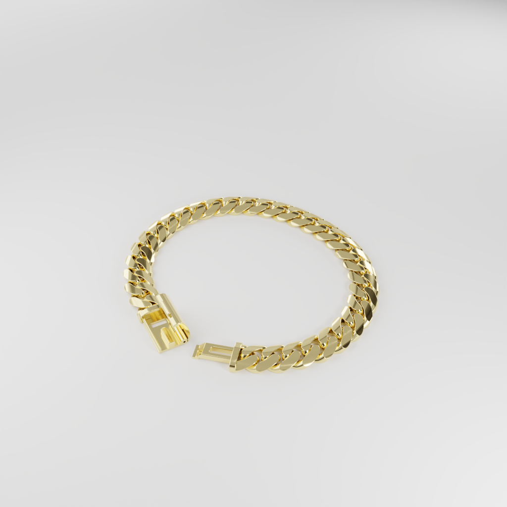 Bransoletka "Miami Cuban" - 10mm