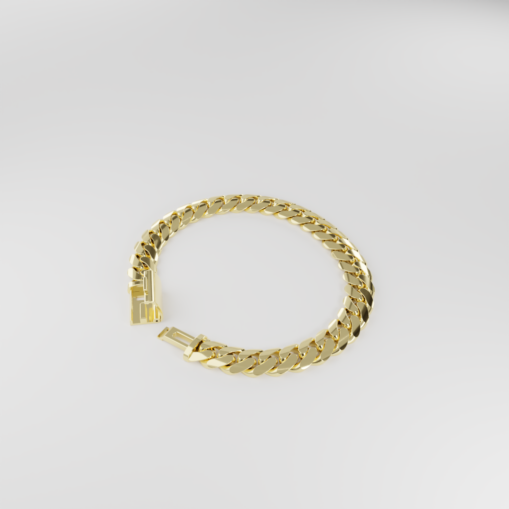 Bransoletka "Miami Cuban" - 10mm