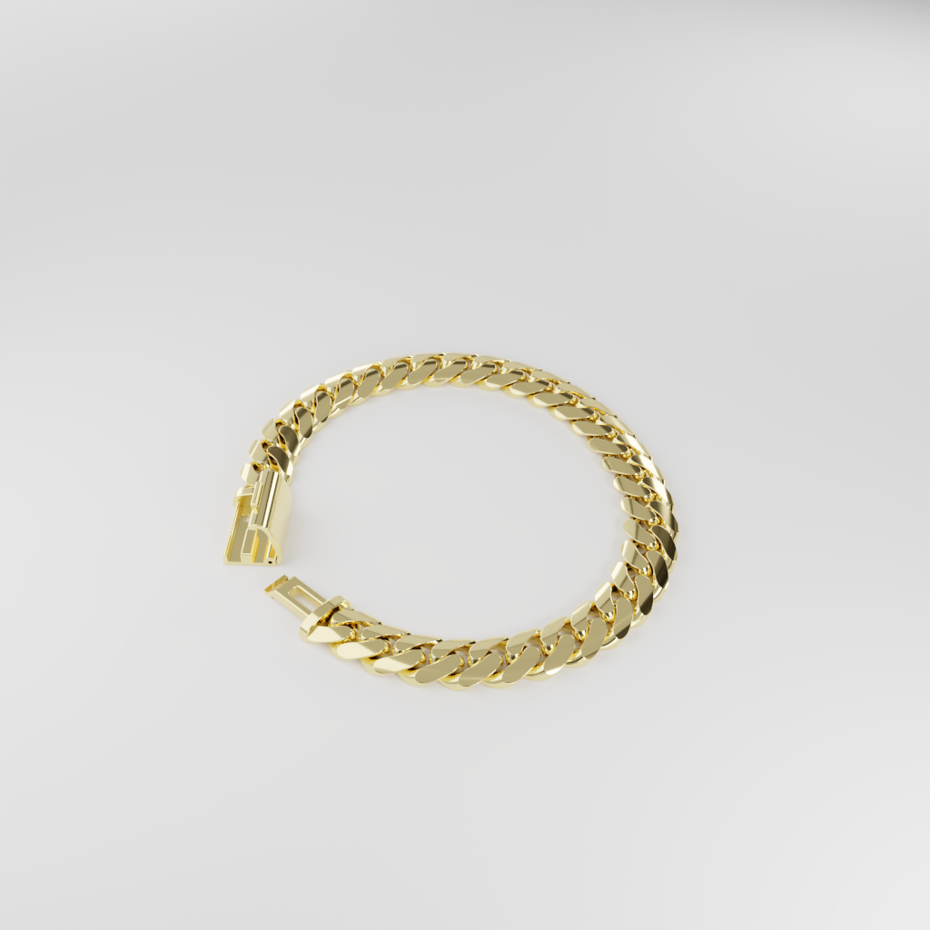 Bransoletka "Miami Cuban" - 10mm