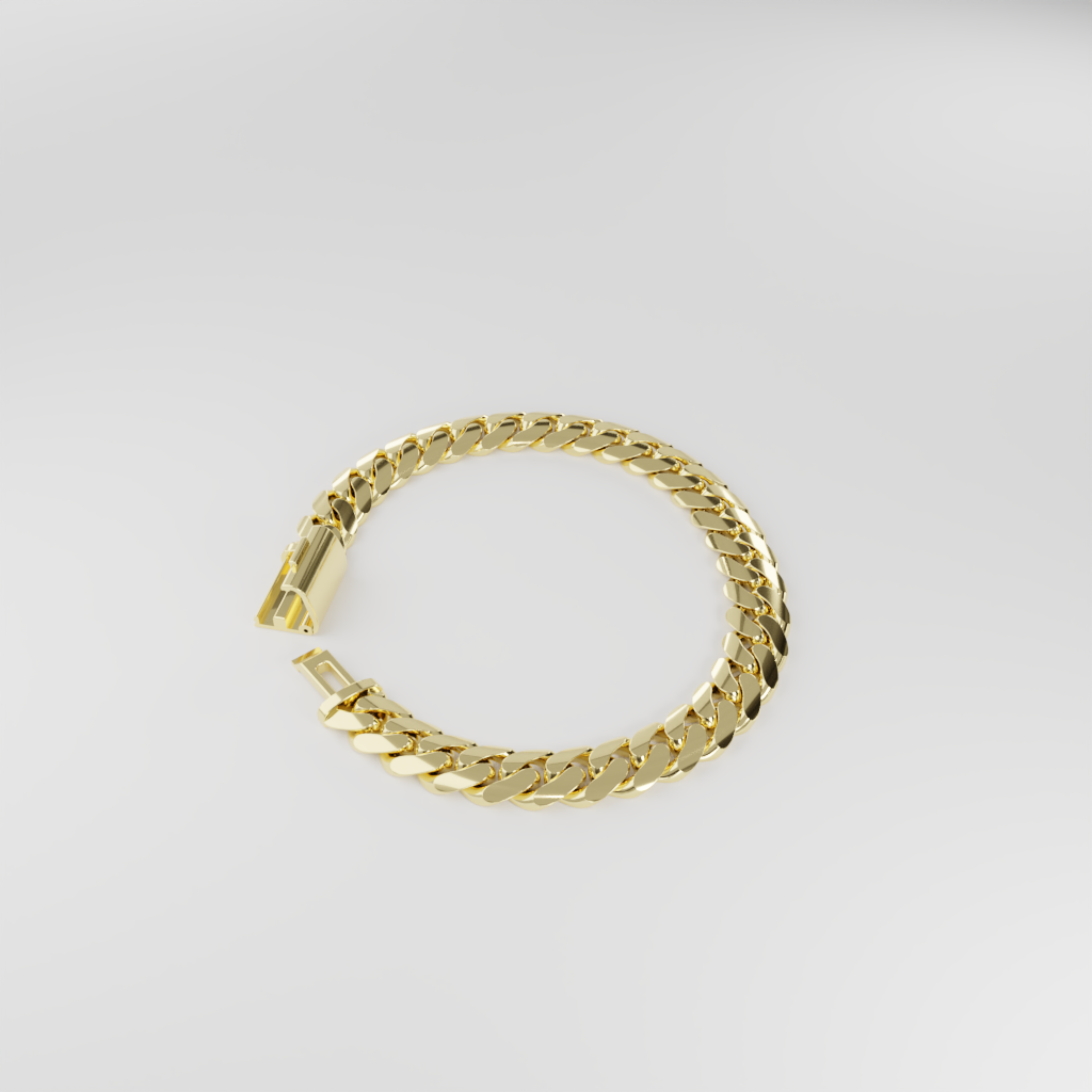 Bransoletka "Miami Cuban" - 10mm