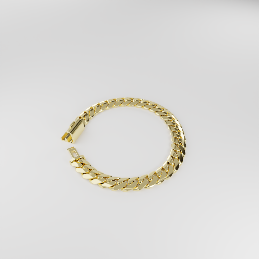 Bransoletka "Miami Cuban" - 10mm